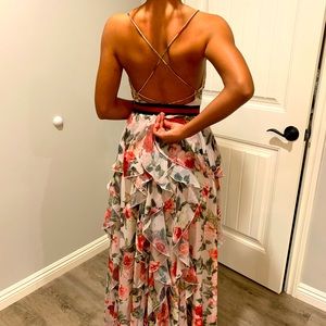 Long Floral Dress